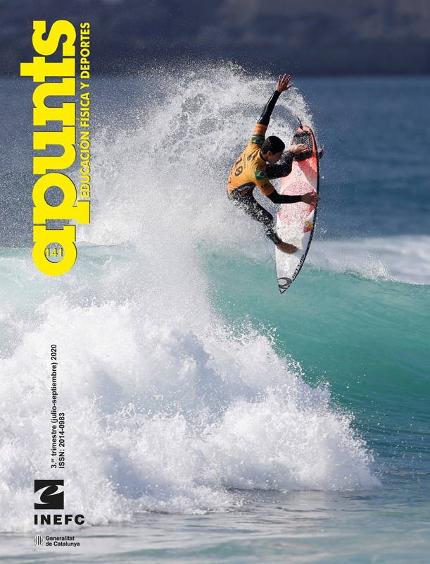 Portada 141 Apunts Educación Física y Deportes. INEFC