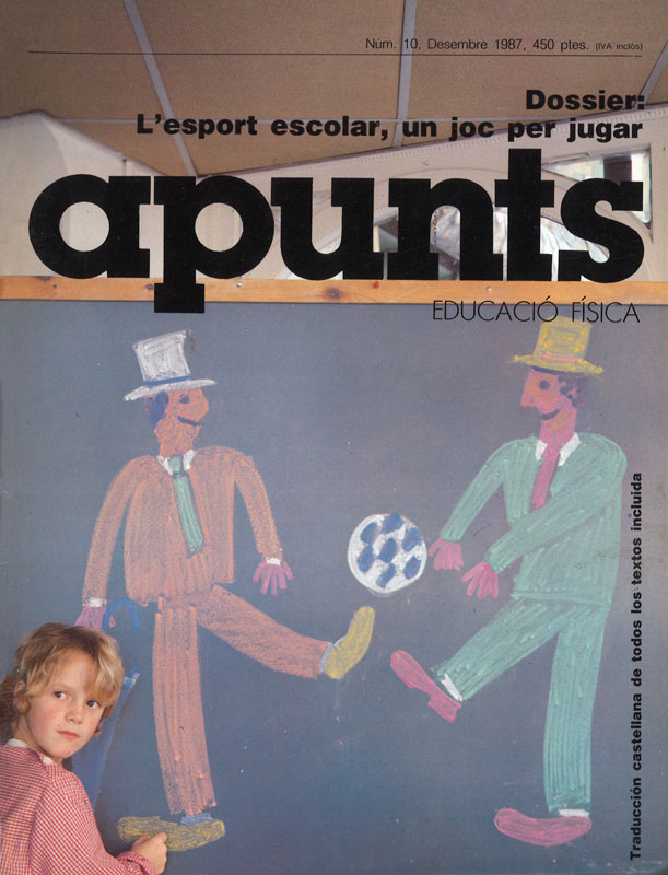 Portada 10 Apunts Educación Física y Deportes. INEFC