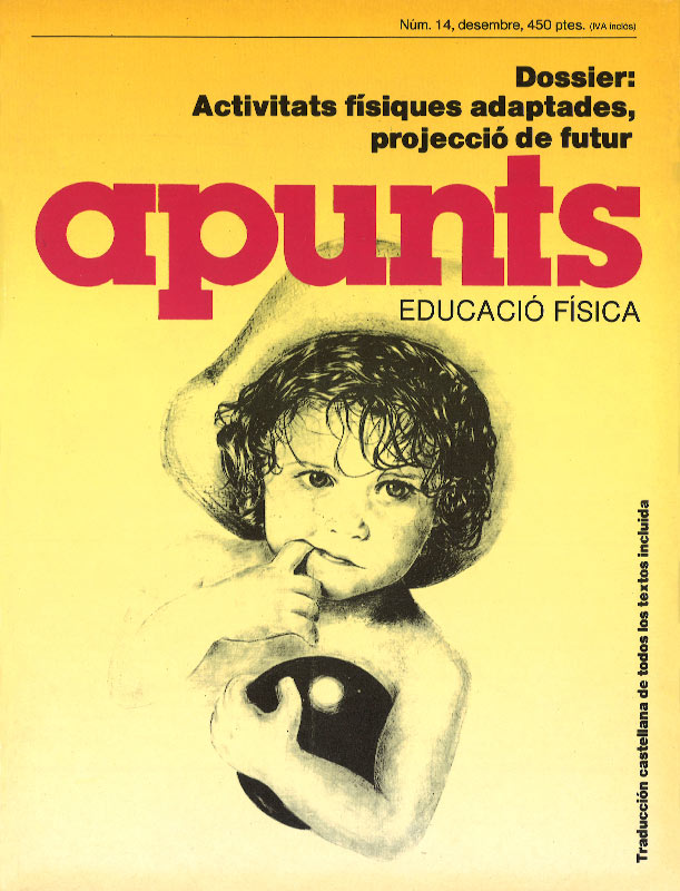 Cobrir 14 Apunts Educació Física i Esports. INEFC