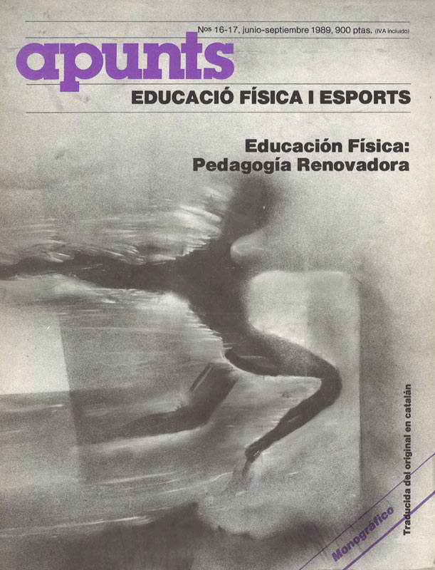 Portada 16-17 Apunts Educación Física y Deportes. INEFC