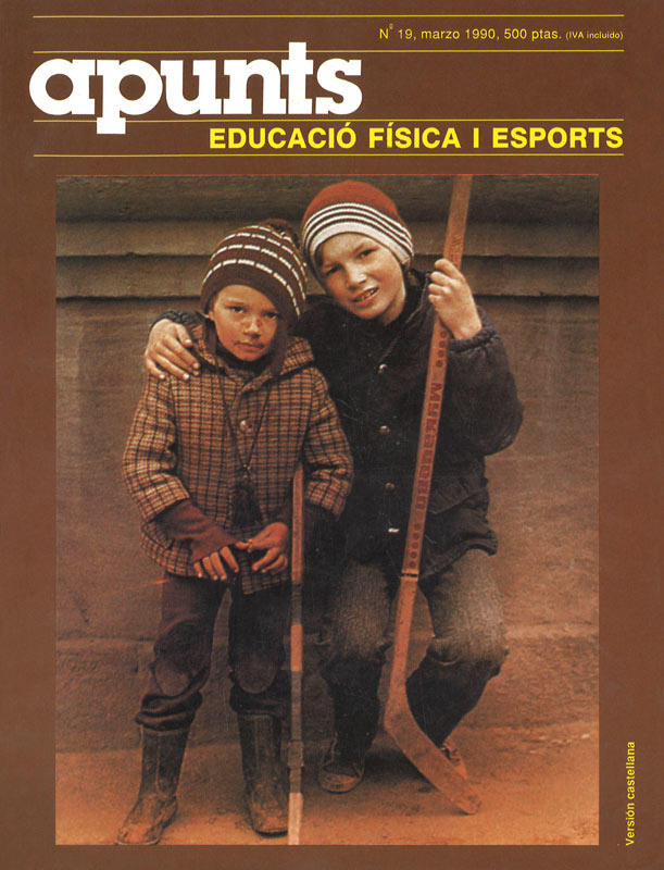 Portada 19 Apunts Educación Física y Deportes. INEFC
