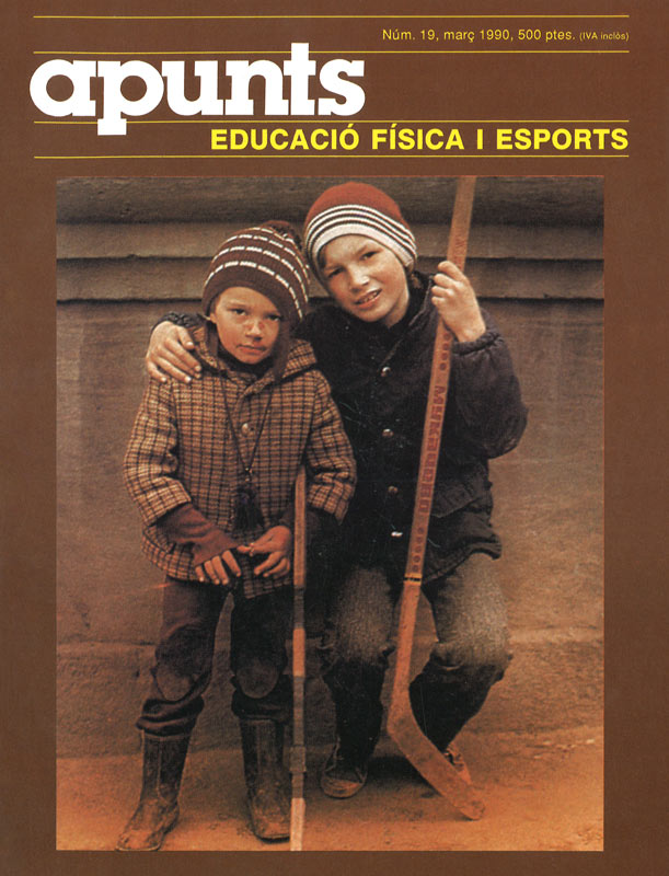 Cobrir 19 Apunts Educació Física i Esports. INEFC