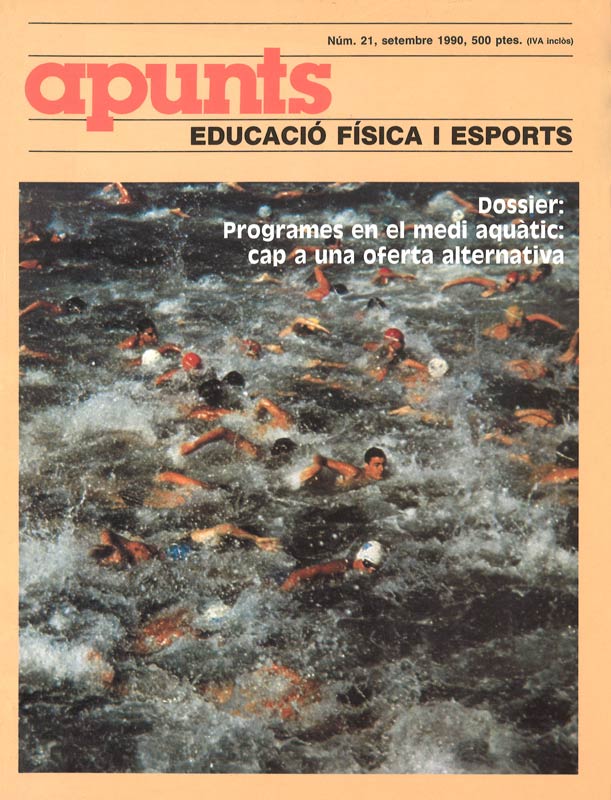 Cobrir 21 Apunts Educació Física i Esports. INEFC