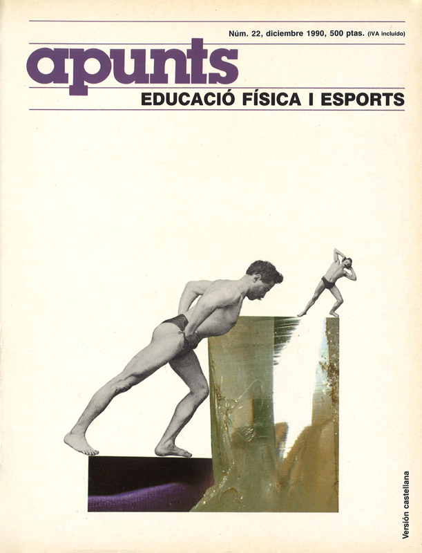 Portada 22 Apunts Educación Física y Deportes. INEFC