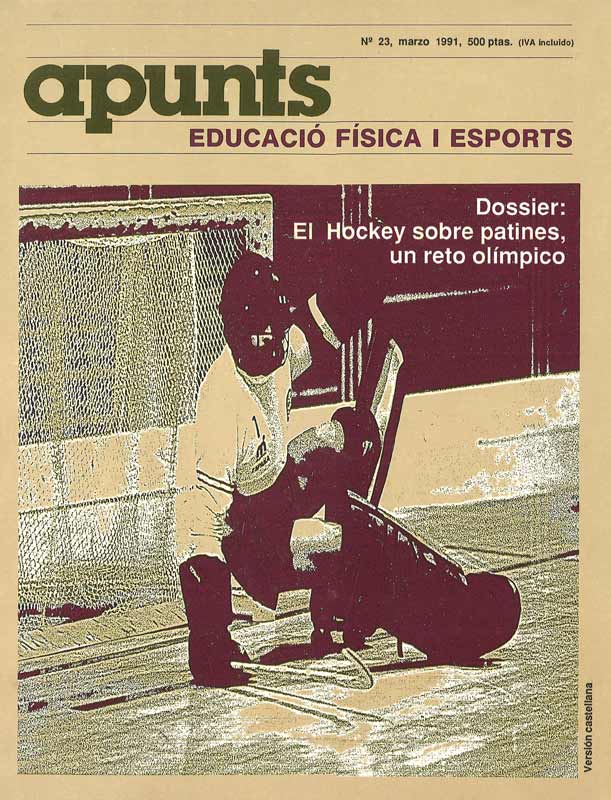 Portada 23 Apunts Educación Física y Deportes. INEFC