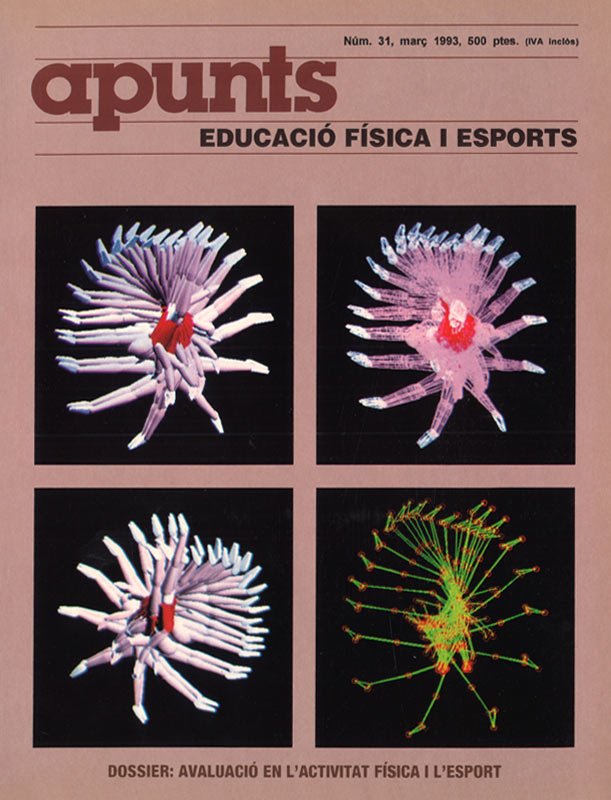 Cobrir 31 Apunts Educació Física i Esports. INEFC
