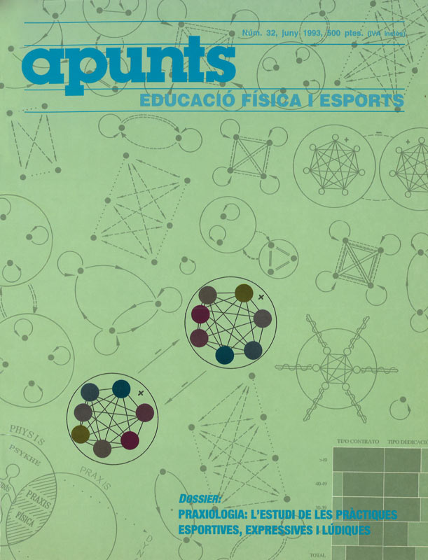 Cobrir 32 Apunts Educació Física i Esports. INEFC