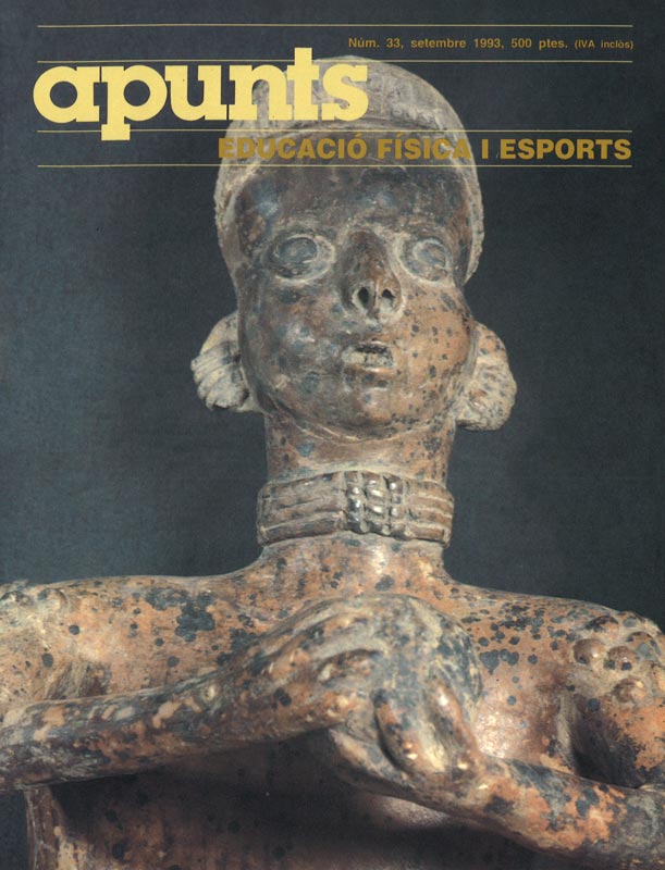 Cobrir 33 Apunts Educació Física i Esports. INEFC