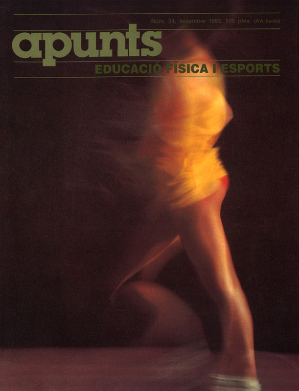 Cobrir 34 Apunts Educació Física i Esports. INEFC