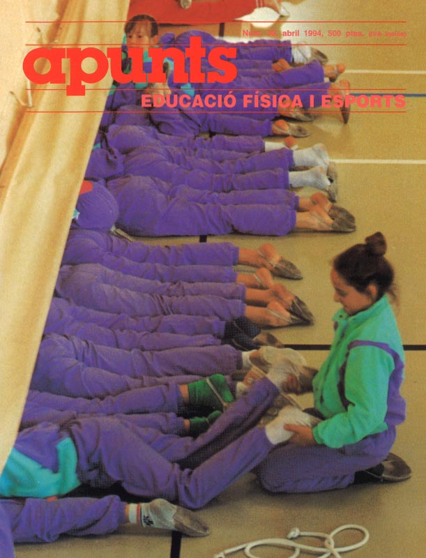 Cobrir 36 Apunts Educació Física i Esports. INEFC