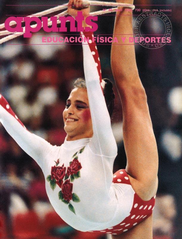 Portada 40 Apunts Educación Física y Deportes. INEFC