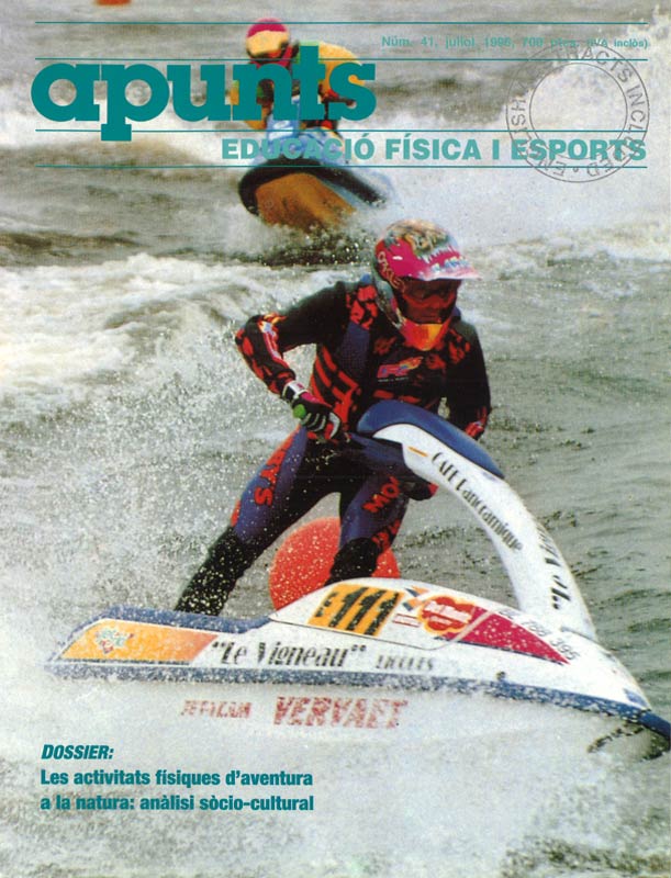 Cobrir 41 Apunts Educació Física i Esports. INEFC