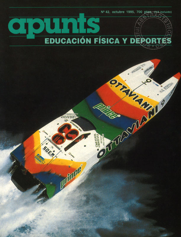 Portada 42 Apunts Educación Física y Deportes. INEFC