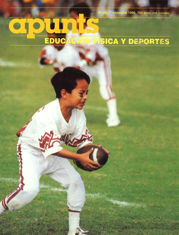 Portada 43 Apunts Educación Física y Deportes. INEFC