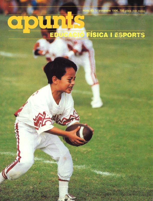 Cobrir 43 Apunts Educació Física i Esports. INEFC