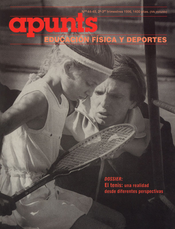Portada 44-45 Apunts Educación Física y Deportes. INEFC