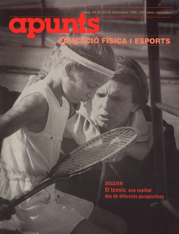 Cobrir 44-45 Apunts Educació Física i Esports. INEFC