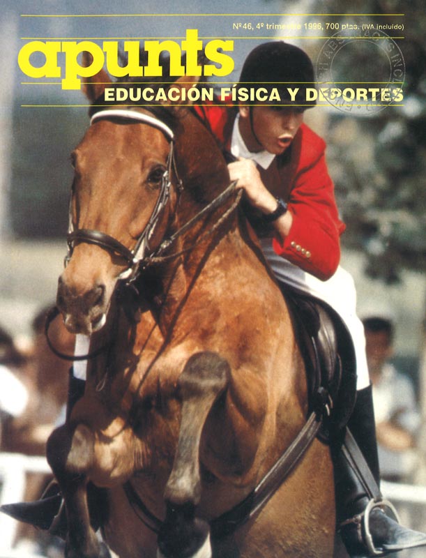 Portada 46 Apunts Educación Física y Deportes. INEFC