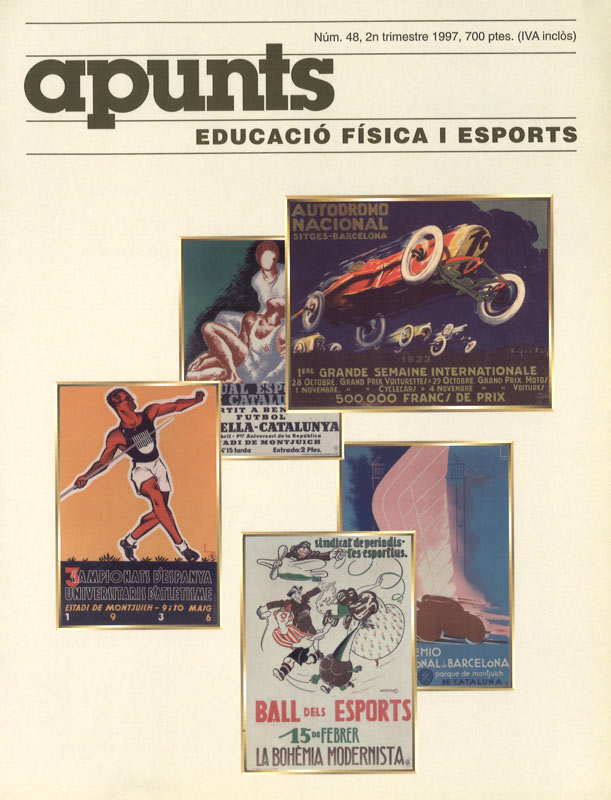 Cobrir 48 Apunts Educació Física i Esports. INEFC