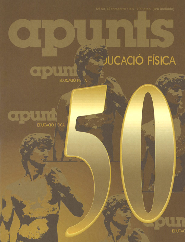 Portada 50 Apunts Educación Física y Deportes. INEFC