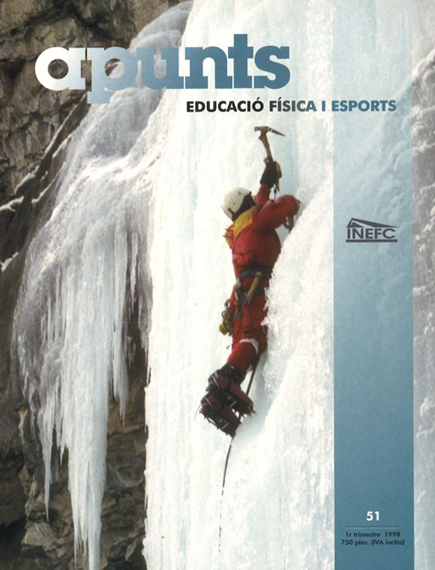 Cobrir 51 Apunts Educació Física i Esports. INEFC
