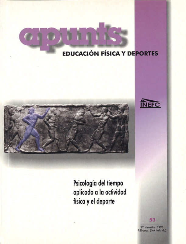 Portada 53 Apunts Educación Física y Deportes. INEFC