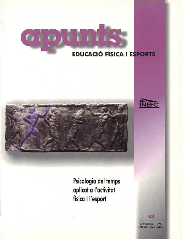 Cobrir 53 Apunts Educació Física i Esports. INEFC