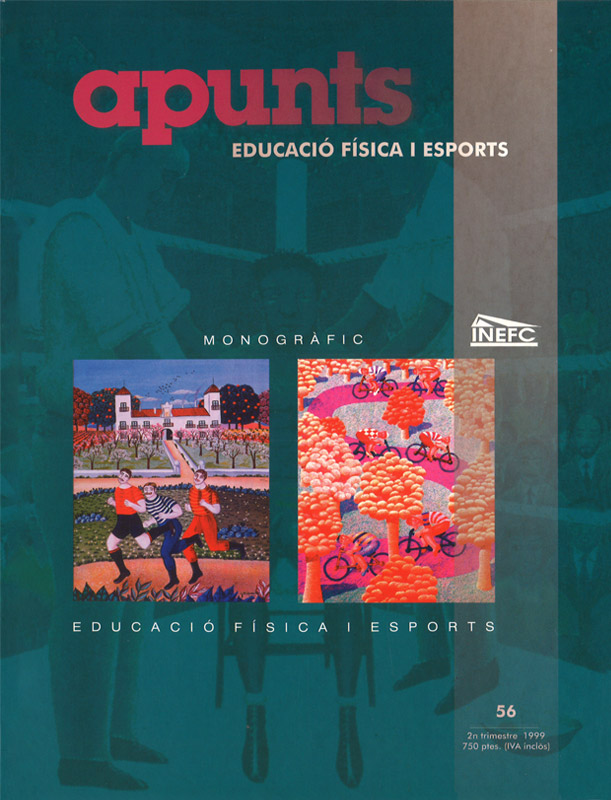 Cobrir 56 Apunts Educació Física i Esports. INEFC