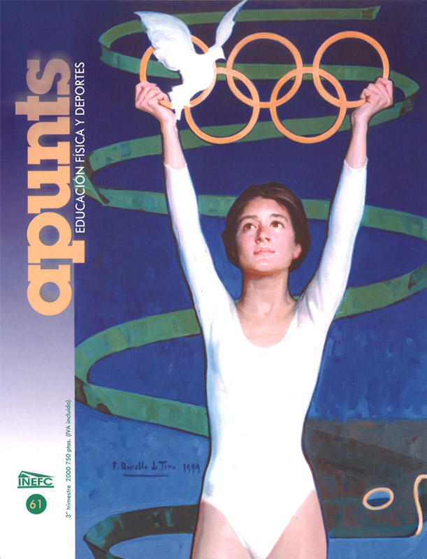 Portada 61 Apunts Educación Física y Deportes. INEFC