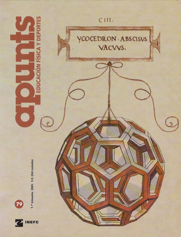 Portada 79 Apunts Educación Física y Deportes. INEFC