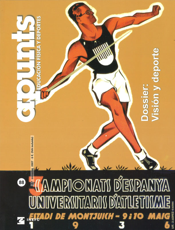 Portada 88 Apunts Educación Física y Deportes. INEFC