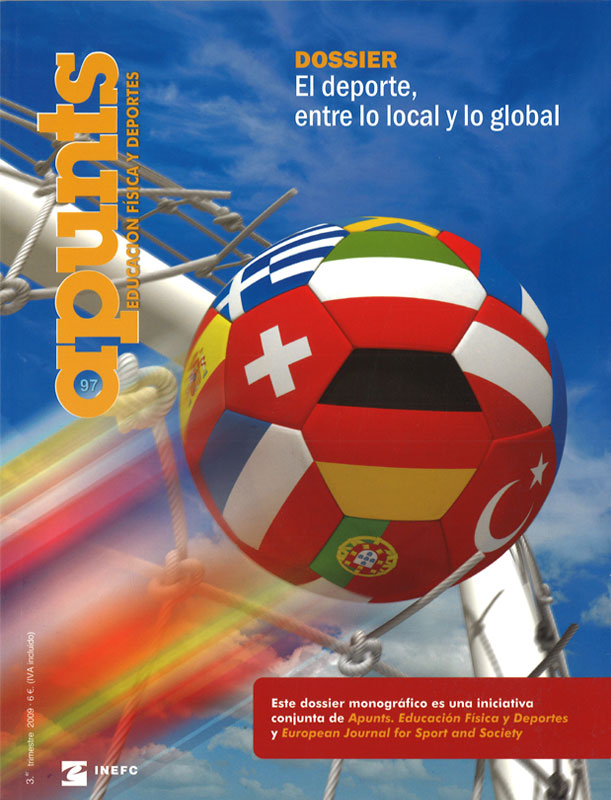 Portada 97 Apunts Educación Física y Deportes. INEFC